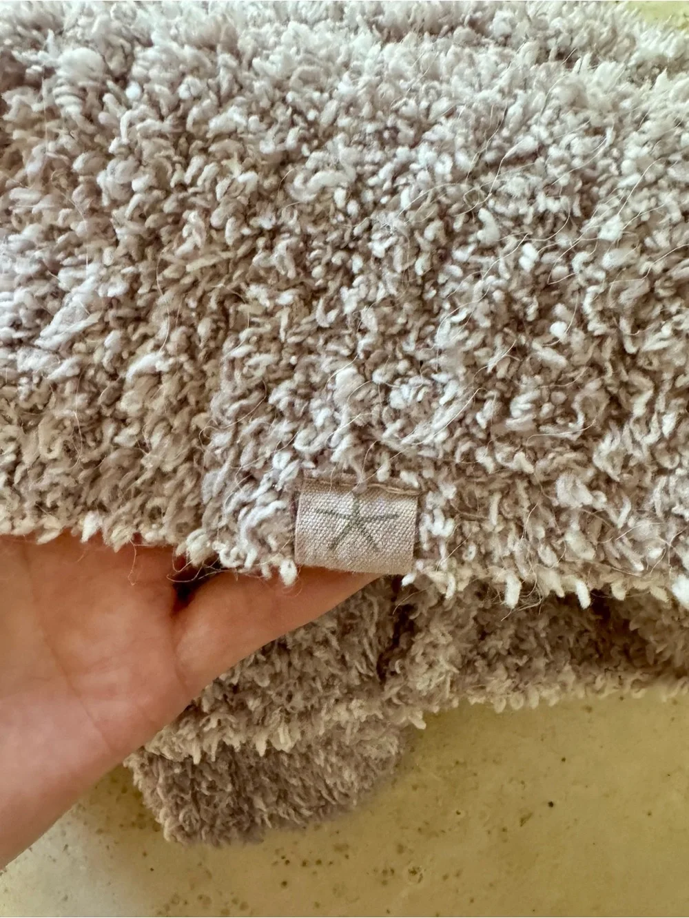 Barefoot Dreams Cozy Knit Dog Sweater in Dusty Mauve